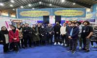 بازدید آقای دکتر صیادی رئیس دانشگاه علوم پزشکی البرز از نمایشگاه دستاوردهای پژوهش و فناوری استان 