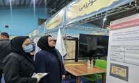بازدید معاون تحقیقات و فناوری و رئیس مرکز رشد  از غرفه های نمایشگاه دستاوردهای پژوهشی استان