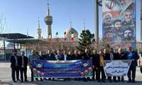 تجدید میثاق دانشگاهیان علوم پزشکی البرز با بنیان گذار انقلاب اسلامی ایران در حرم امام راحل (ره)